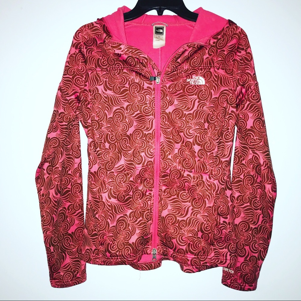 The North Face | full zip printed jacket size sm